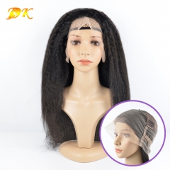 Yaki Full lace Wig 100% human virgin hair Hearts-A