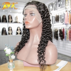 French Wave 13x4 13x6 Lace Front Wig Pre-plucked Natural Hairline Hand Tied Deluxe Human Virgin Hair Wigs