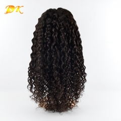 French Wave Transparent HD 4x4 5x5 Lace Closure Wig 100% Plus Virgin Hair
