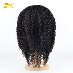 Jerry Kinky Curly Transparent HD 4x4 5x5 Lace Closure Wig 100% Plus Virgin Hair