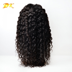 Italian Curly Transparent HD 4x4 5x5 Lace Closure Wig 100% Plus Virgin Hair
